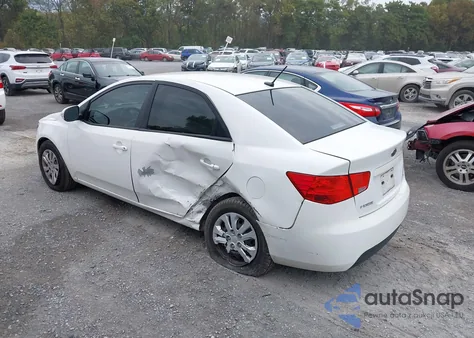 2010 Kia Forte Ex из США, поврежденный, VIN KNAFU4A25A5847166